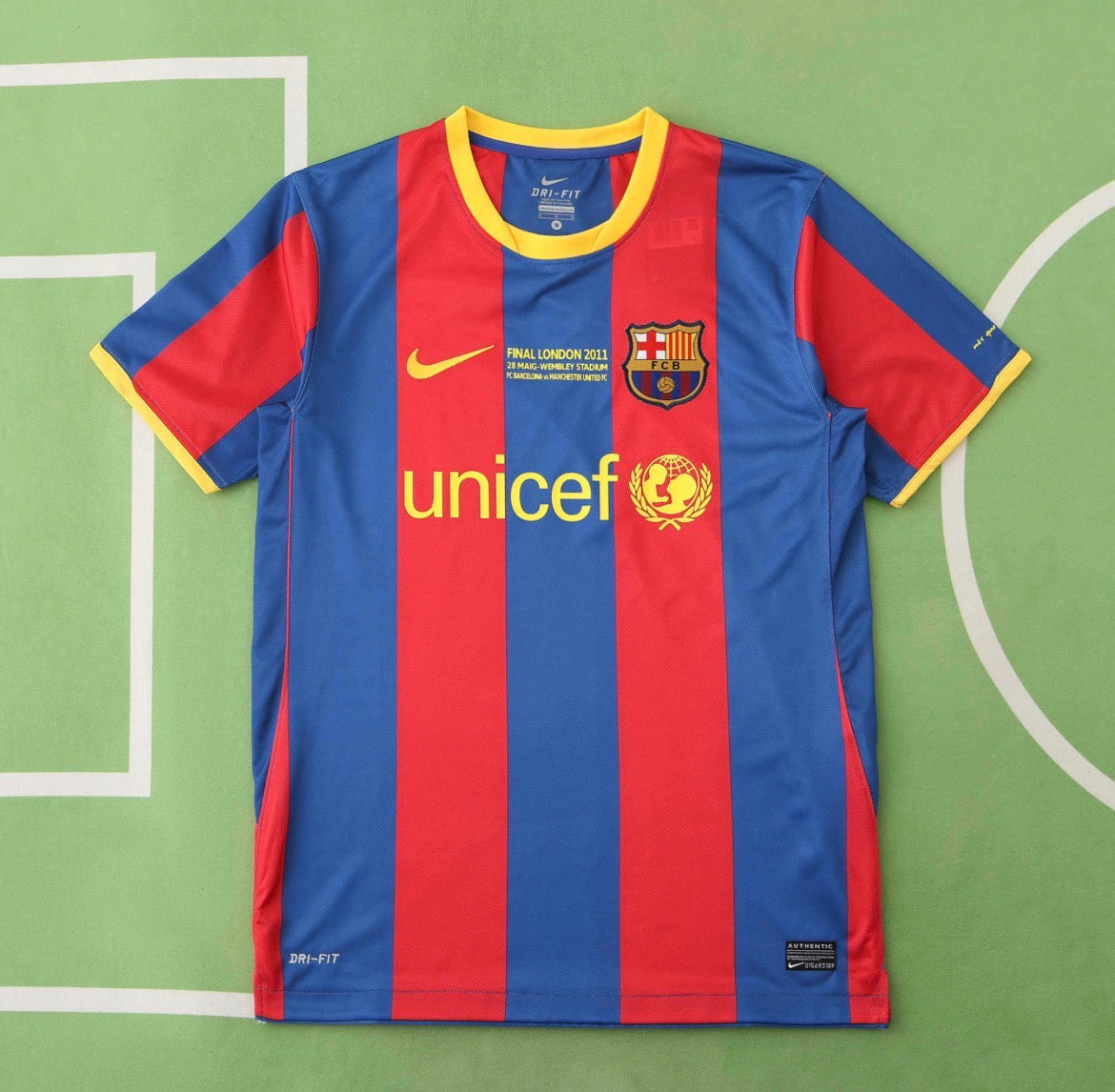 Barcelona - Retro Short Sleeve Jersey