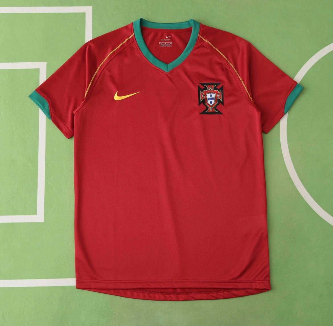 Portugal - Retro Short Sleeve Jersey