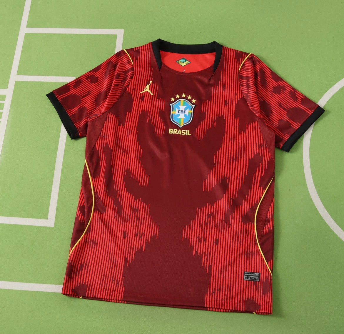 Brazil 2026 World Cup - Away Kit (Red Edition)