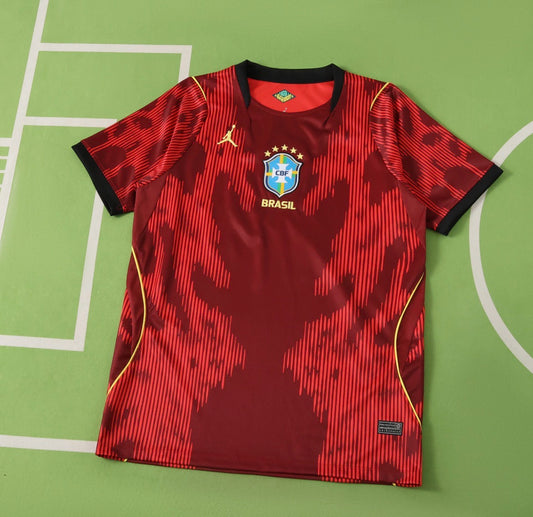 Brazil 2026 World Cup - Away Kit (Red Edition)