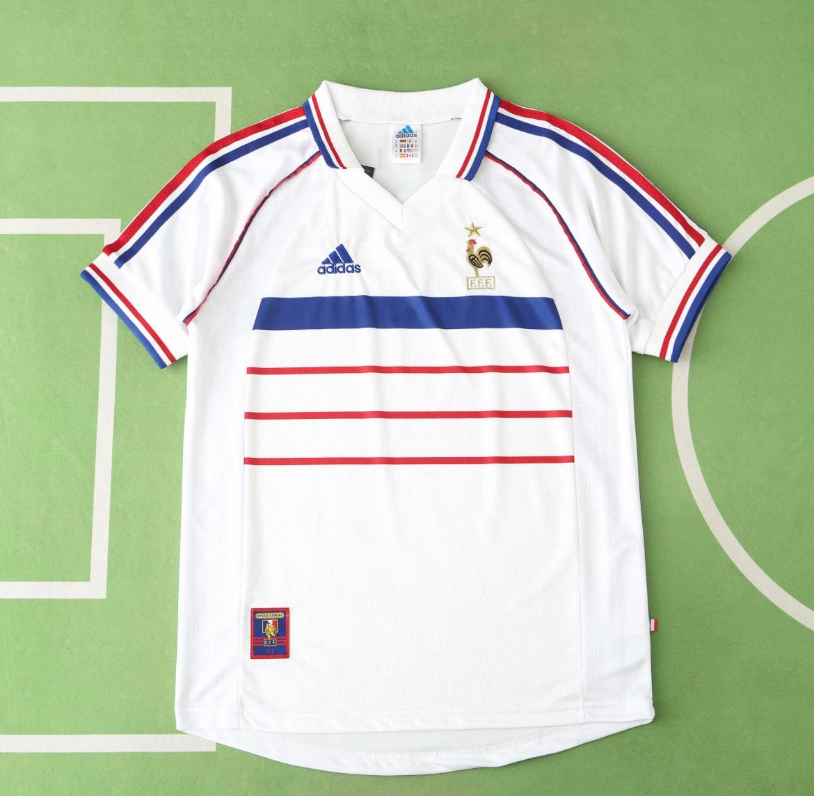 France - Retro Short Sleeve Jersey